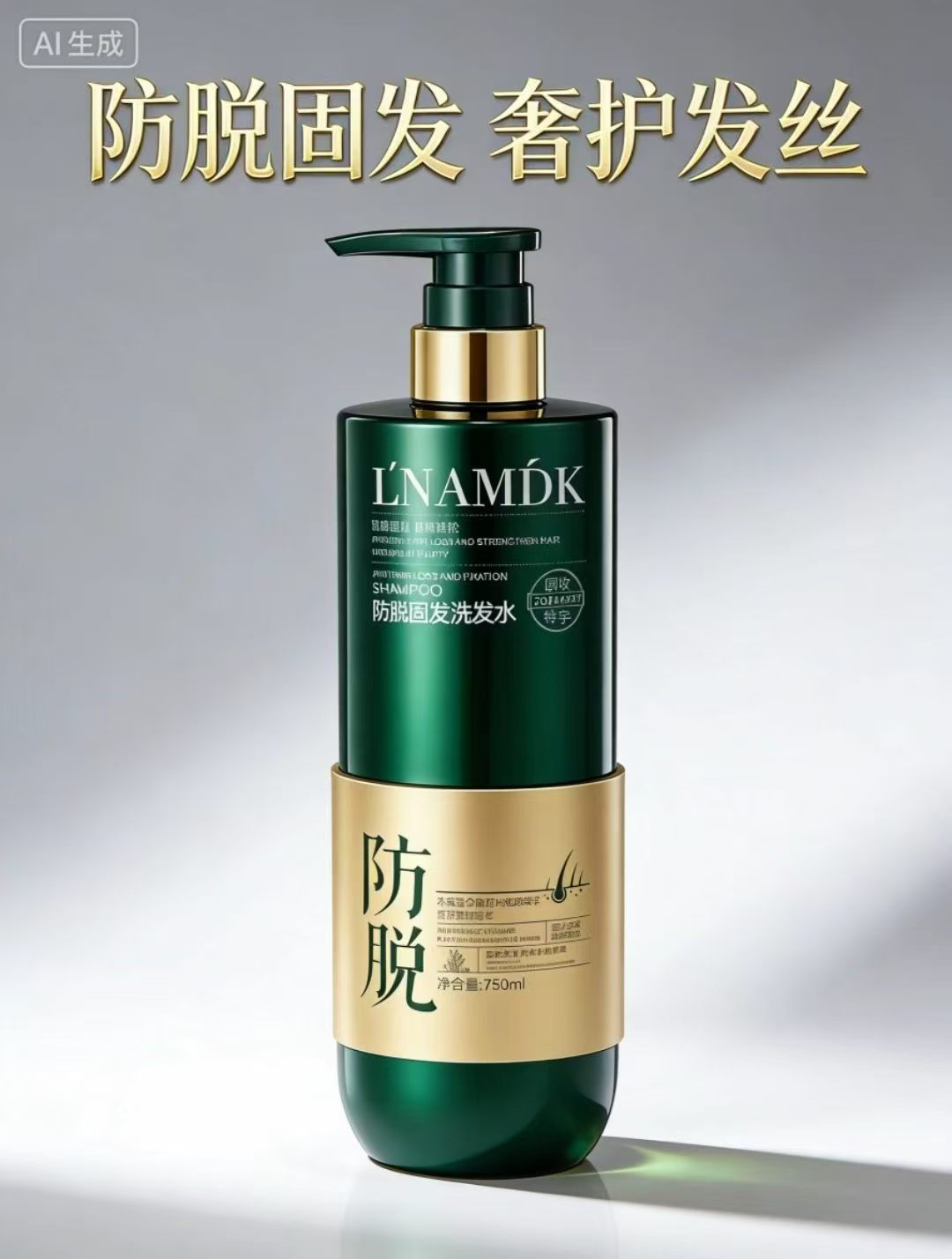 LNAMDK Botanical Hair Care Shampoo
