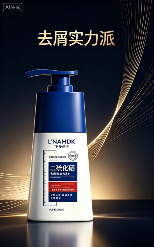 LNAMDK Selenium Sulfide Shampoo, 200 mL