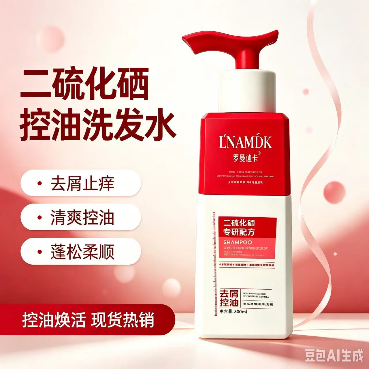 LNAMDK Selenium Sulfide Shampoo, 300 mL
