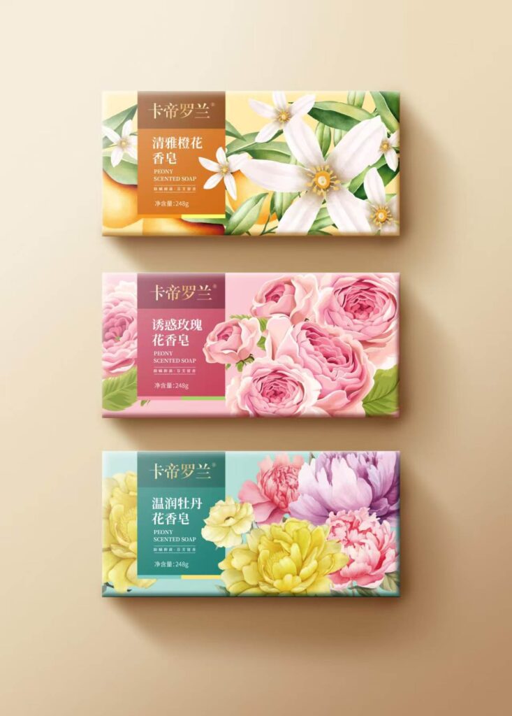 KADILUOLAN Floral Soap Collection