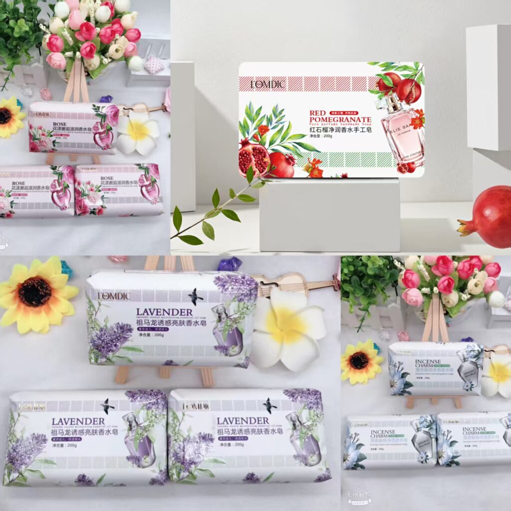 LNAMDK Classic Perfume Soap Collection