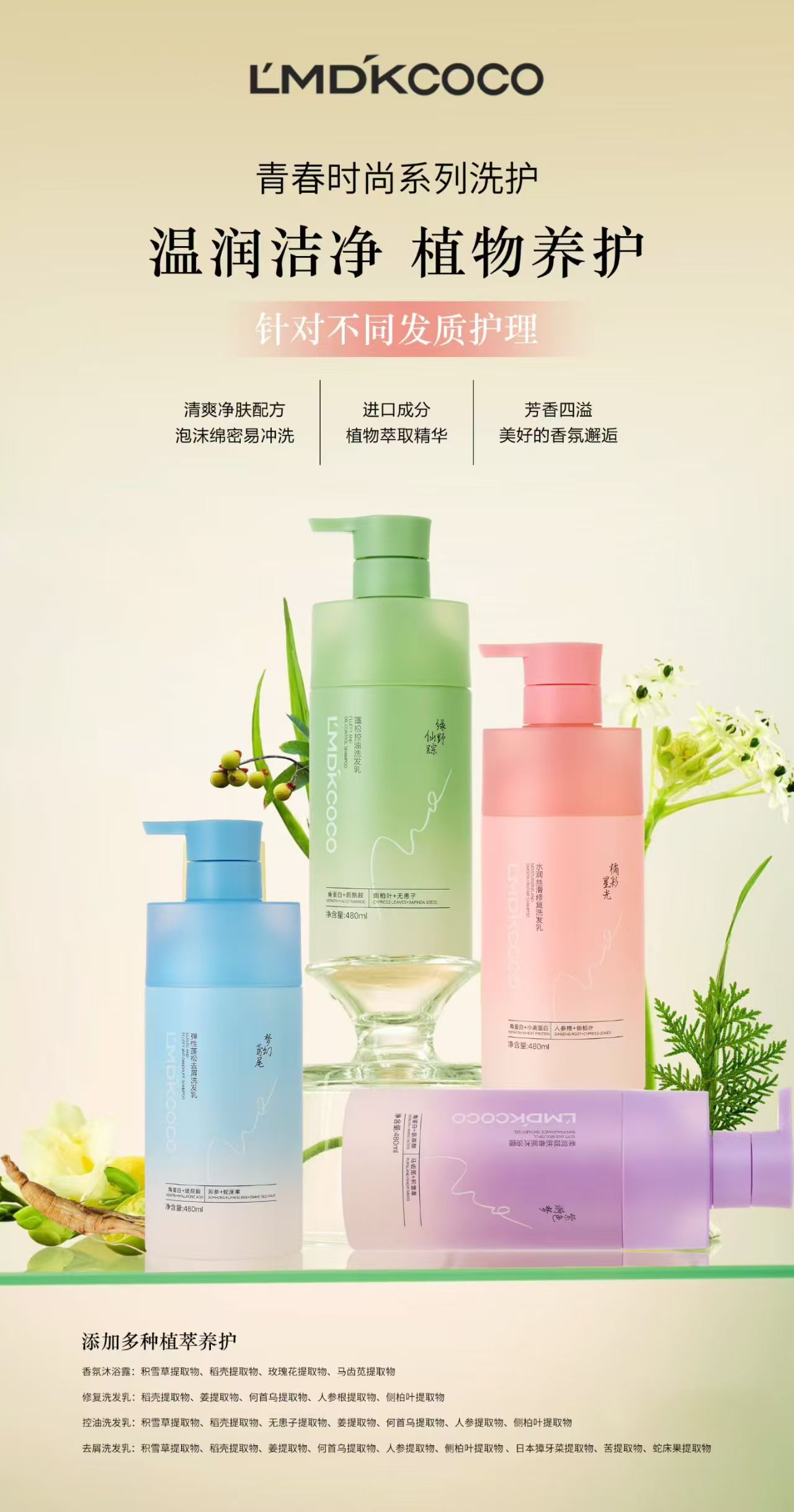LMDKCOCO Hair and Body Care Range
