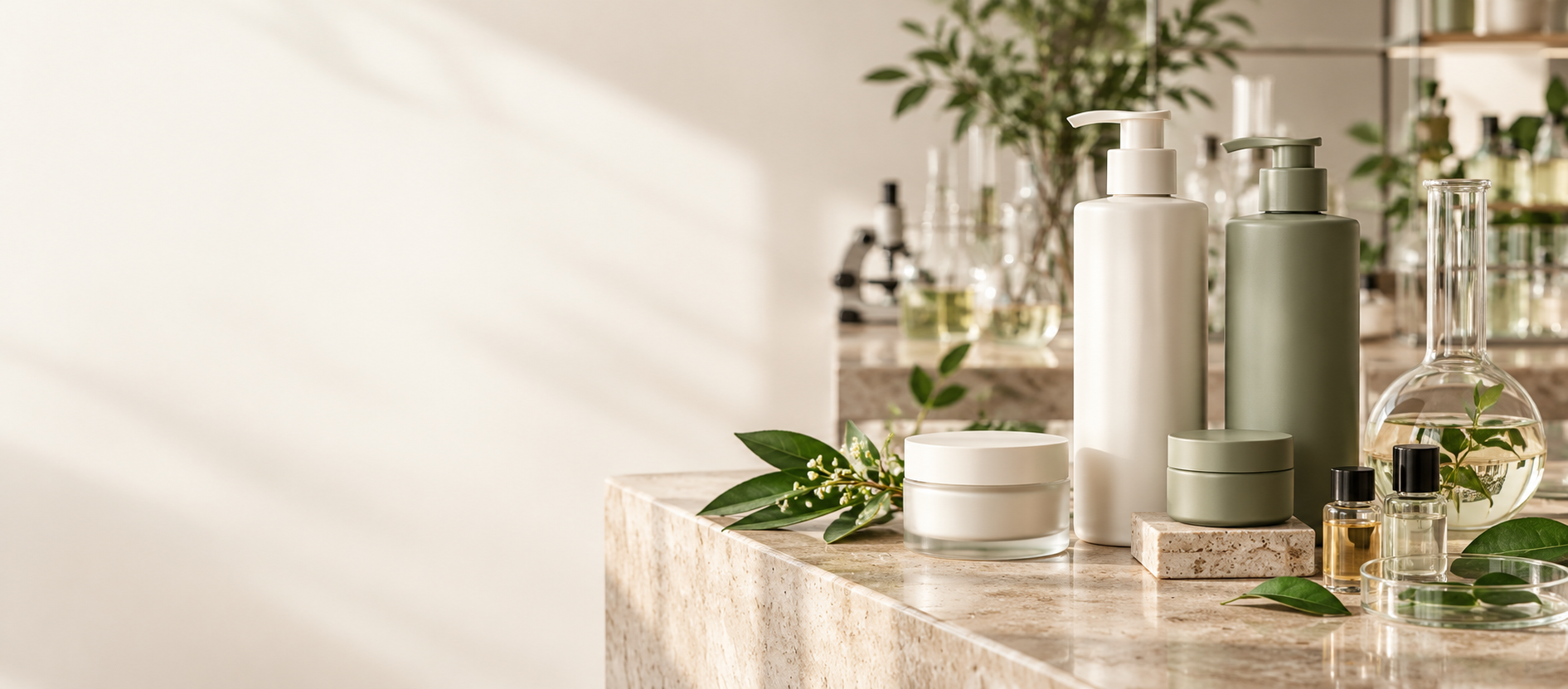 Formula, fragrance and packaging development concept